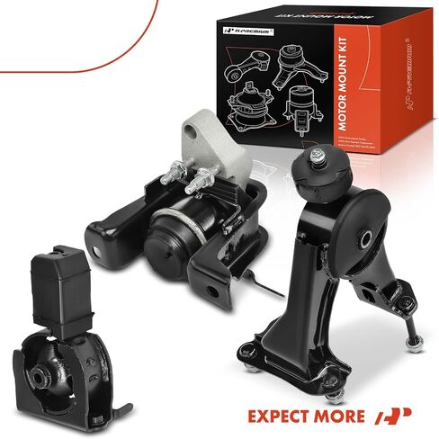 A-Premium Engine Motor Mount Transmission Mount Compatible with Toyota Celica 2000 2001 2002 2003 2004 2005, 1.8L, Set of 3 in Saudi Arabia