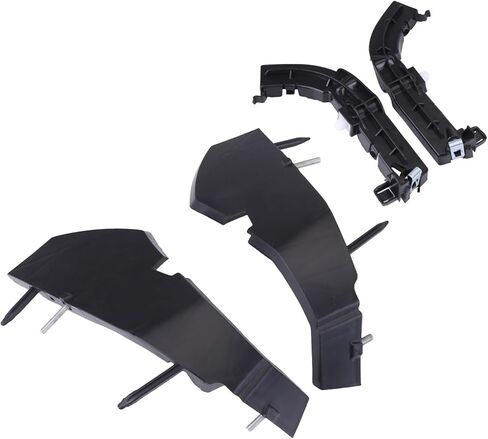 أقواس دعم الوفير الأمامية اليسرى واليمنى متوافقة مع D/*Odge Challenger 2015-2022 Bumper دعم الدعم Cover Retainer Driver & Passenger Back 68024342AA 68024343AA 68259546AA in Kuwait