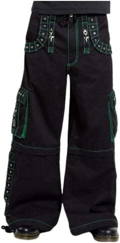 Gothic Bondage Men Pant Alternative Punk Rock Emo Trouser Pant Shorts in Saudi Arabia