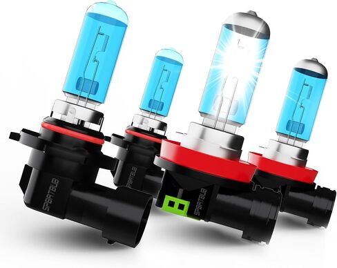 مصابيح المصابيح الأمامية متوافقة مع Kenworth T680 T880 (2013-2019) ، 9005/HB3/H10 High Beam+H11/H9 Low Beam ، 36000lm 6500K White Super Bright ، حزمة 4 in Saudi Arabia
