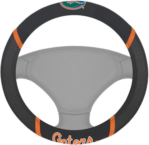 FANMATS Null Unisex-Adult Embroidered Steering Wheel Cover in Saudi Arabia