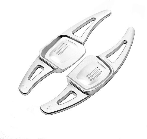 HIGH FLYING 2022 2023 2024 2025 for VW Volkswagen Golf MK8 GTI Aluminum Alloy Car Steering Shift Paddles Extension Accessories 2pcs/Pair (Black) in Saudi Arabia