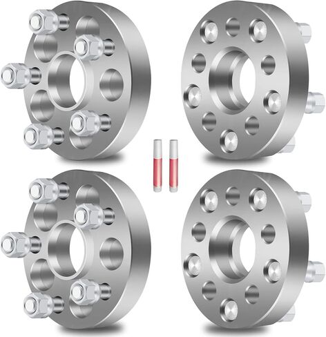 ECCPP 4PCS 5 LUG 1 "محولات العجلة Hubcentric تغيير نمط الترباس من 5x100mm إلى 5x114.3mm 56.1mm ملائمة لعام 1990-2014 لـ Subaru Legacy 2000-2014 لـ Subaru Outback in Saudi Arabia