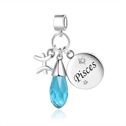 Blarkstones Zodiac Sign Sign Dangle سحر تناسب باندورا سحر لحظات الأساور in Kuwait