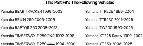 TUSK VALVE SEAL KIT لـ YAMAHA TTR225 1999-2004 in Saudi Arabia