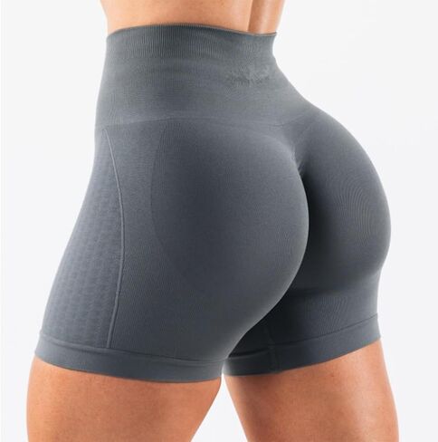 HSQSMWJ نساء سلس scrunch شورت شورتات ضغط التمرين راكب الدراجة النارية تشغيل صالة الألعاب الرياضية يوجا تمرين in Kuwait