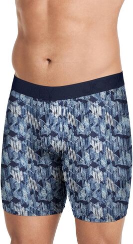 Jockey Men's Underwear Active Ultra Soft Modal 6" Boxer Brief - 3 Pack in Saudi Arabia