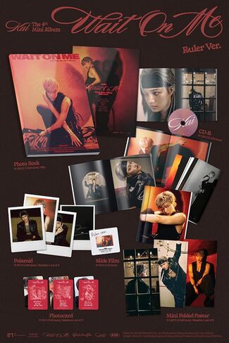 Kai Exo Wait On Me 4th Mini Album (Photobook - Driver Ver.) in Kuwait