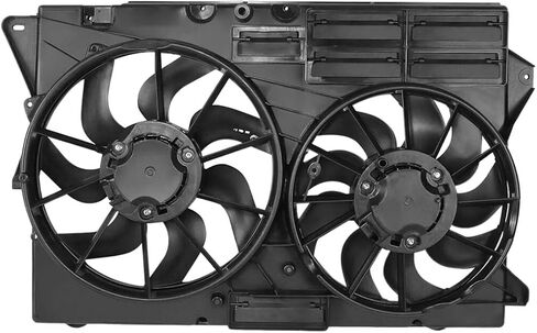 AutoShack Radiator Cooling Fan Assembly Replacement for 2013-2015 2016 2017 2018 2019 Ford Taurus Police Interceptor Utility Police Interceptor Sedan 2016 2019 Explorer 3.5L 3.7L V6 AWD FWD FA721566 in Saudi Arabia