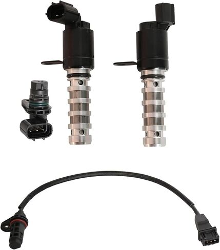 OE 243552G500 3935025010 2CRK0146.INTAKE & العادم محرك VVT الملف اللولبي+عمود الحدبات وموضع العمود المرفقي متوافق مع Hyundai Santa Fe Sport/Sonata/Tucson 12-15 ، من أجل Kia Forte/Optima 11-15 L4 in Saudi Arabia