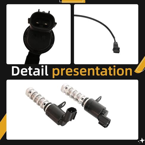 OE 243552G500 3935025010 2CRK0146.INTAKE & العادم محرك VVT الملف اللولبي+عمود الحدبات وموضع العمود المرفقي متوافق مع Hyundai Santa Fe Sport/Sonata/Tucson 12-15 ، من أجل Kia Forte/Optima 11-15 L4 in Saudi Arabia