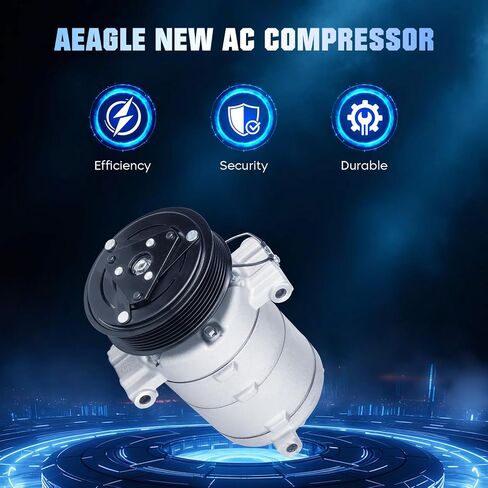 Air Conditioner AC Compressor with Clutch for Nissan Frontier 2005-2020 4.0L, for Nissan Xterra 4.0L 2005-20015, 05 2.5L, for Suzuki Equator 4.0 09 10 11 12 in Saudi Arabia