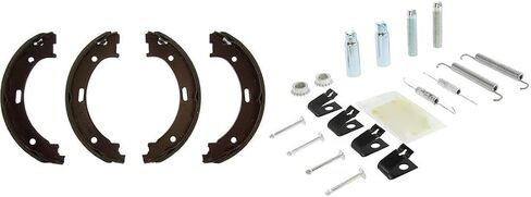 Parking Brake Shoe - 2x Rear Emergency Brake Shoes Parking Brake Hardware Kit Compatible with Nissan Pathfinder Armada Compatible with Infiniti QX56 Compatible with Nissan Titan 2004 in Saudi Arabia