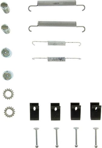 Parking Brake Shoe - 2x Rear Emergency Brake Shoes Parking Brake Hardware Kit Compatible with Nissan Pathfinder Armada Compatible with Infiniti QX56 Compatible with Nissan Titan 2004 in Saudi Arabia
