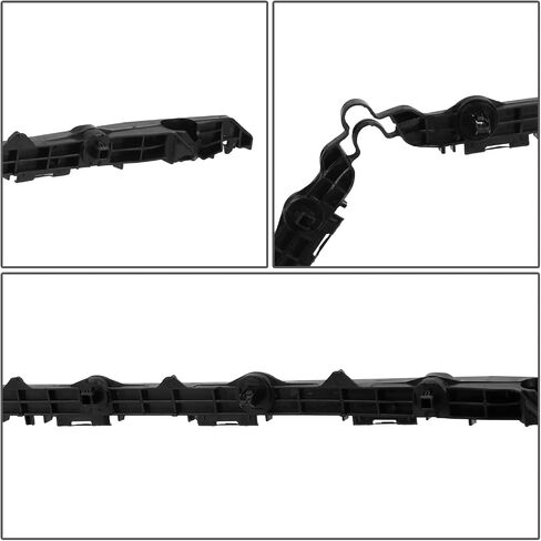 Auto Dynasty TO1133106 Rear Bumper Cover Support Bracket Compatible with Toyota Camry 2012-2014, Passenger Right Side, Polished Black in Saudi Arabia