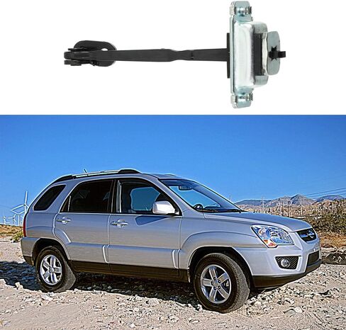 Car Rear Door Check Strap Door Stopper Hinge Arm 794801F000 794901F000 for Kia Sportage 2005 2006 2007 2008 2009 2010(Black-Rear Right) in Saudi Arabia