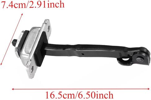 Car Rear Door Check Strap Door Stopper Hinge Arm 794801F000 794901F000 for Kia Sportage 2005 2006 2007 2008 2009 2010(Black-Rear Right) in Saudi Arabia