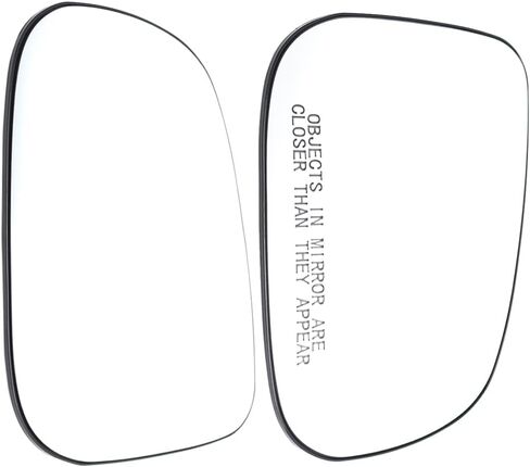 Car Left Right Rearview Side Heated Wing Mirror Glass for Volvo S60 S80 V60 2011 2012 2013 2014 2015-2018 30716923 30716924(White-Right Side) in Saudi Arabia