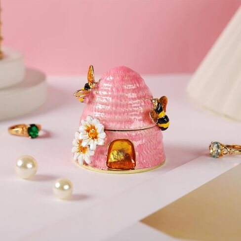 Lucky Ferris Wheel Shape Box Trinket Box مفصلات مربعات مجوهرات صغيرة مرسومة يدويًا in Kuwait