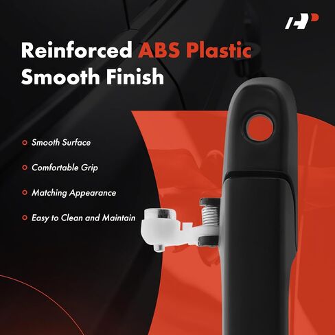 A-Premium Tailgate Handle Liftgate Latch Handle with Keyhole Compatible with Honda CR-V CRV 2002 2003 2004 2005 2006, Smooth Black, Replace# 74810-S9A-J11ZB in Saudi Arabia
