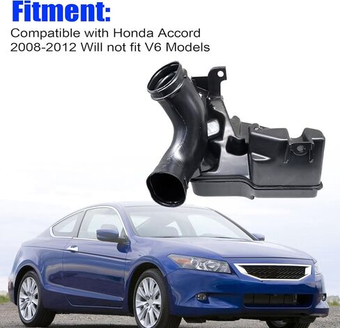 FZJDSD AIR CHANEATAR RAMBELLENT ASSEMBLY 1PC متوافق مع Honda Accord 2.4L V6 2008-2012 استبدال 17230R40A00 مرنان الهواء محرك AIR in Saudi Arabia
