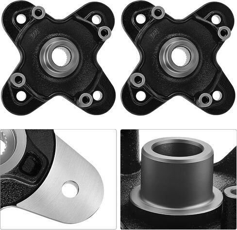 M MATI 2PCS HUB الأمامية/الخلفية للقطر RZR 900 1000 عام 2015-2025 Sportsman Scrambler 1000 XP S 2020-2025 5141366-458 5142019-458 5139177-458 5139978-458 514363-458 in Saudi Arabia