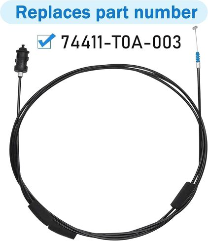 Fuel Gas Door Release Cable Fit for Honda CR-V 2012 2013 2014 2015 2016 Replace 74411-T0A-003 in Saudi Arabia