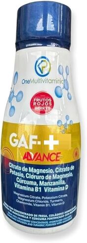 Gaf + Formula avanzada - Multivitamin, 10.14 Fl Oz, 300ML, Red Fruit Flavor in Saudi Arabia
