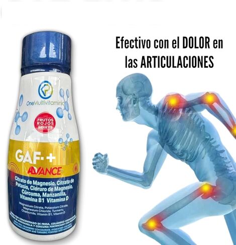 Gaf + Formula avanzada - Multivitamin, 10.14 Fl Oz, 300ML, Red Fruit Flavor in Saudi Arabia