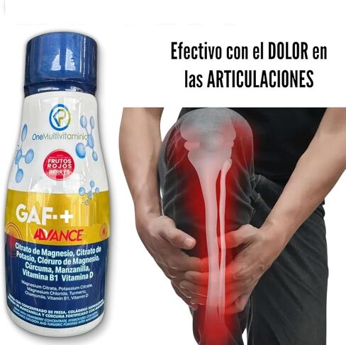 Gaf + Formula avanzada - Multivitamin, 10.14 Fl Oz, 300ML, Red Fruit Flavor in Saudi Arabia