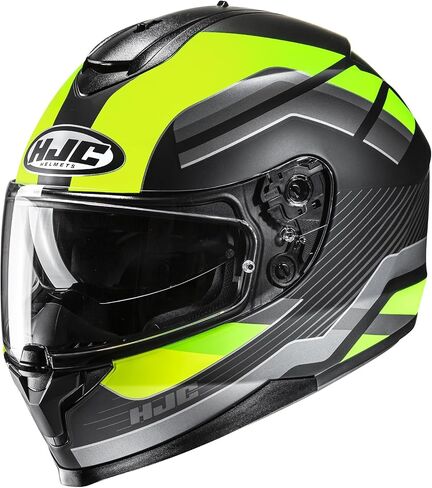 HJC C70 Belis Full Face Motorcycle Helmet مع درع قفل HJ-20M ، DOT معتمد (MC21 ، متوسط) in Kuwait