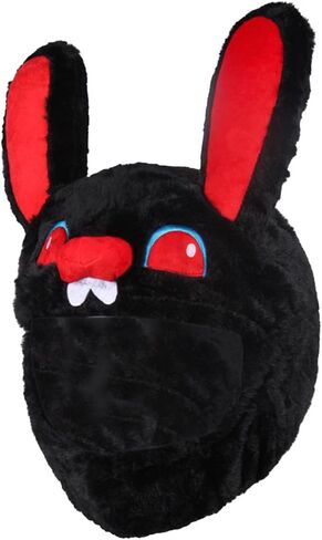 Helmet Cover Full Face Bunny Decorative Gifts Soft Universal for Men Women Funny Helmet Cover Helmet Protective Cover in Saudi Arabia