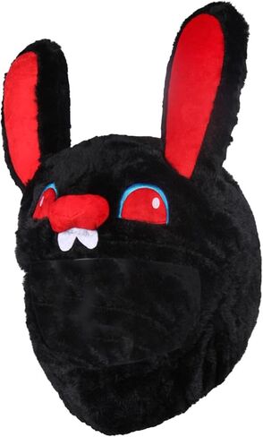 Helmet Cover Full Face Bunny Decorative Gifts Soft Universal for Men Women Funny Helmet Cover Helmet Protective Cover in Saudi Arabia