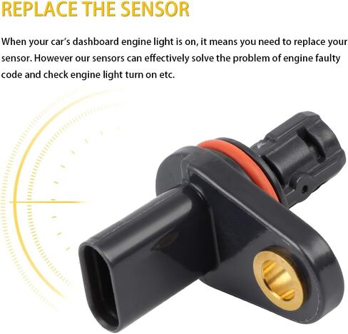 OCPTY 55565709 Engine Camshaft Position Sensor Fit for Chevy Cruze 2010-2016,for Chevy Aveo Aveo5 2009-2011,for Chevy Sonic 2012-2018,for Pontiac G3 2009-2010 PC903,25195556 in Saudi Arabia