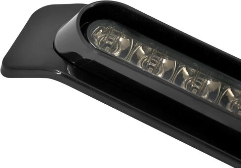 Rear Fender Filler Panel Lights Turn Signals Running Brake Lamp Compatible with Harley Touring Steet Glide Road Glide Road King Special 2014-2023 Black Housing Black Len in Kuwait