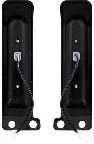 Rear Fender Filler Panel Lights Turn Signals Running Brake Lamp Compatible with Harley Touring Steet Glide Road Glide Road King Special 2014-2023 Black Housing Black Len in Kuwait