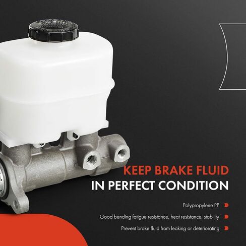 A-Premium Brake Master Cylinder with Reservoir and Sensor Compatible with Ford Vehicles - F-150 F150 2014 in Saudi Arabia