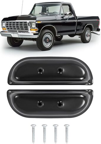Front Door Armrest Cup Holder Compatible with 1973-1979 Ford F-Series F-100 F-150 F-250 F-350 Bronco Pickup Truck Inner Door Panel Handle Arm Rest Container Bin Chrome Silvery Steel in Saudi Arabia