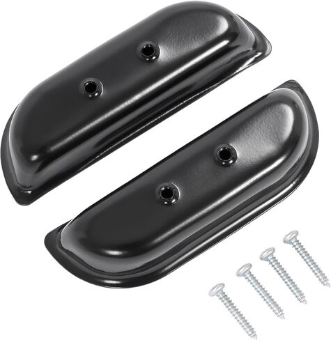 Front Door Armrest Cup Holder Compatible with 1973-1979 Ford F-Series F-100 F-150 F-250 F-350 Bronco Pickup Truck Inner Door Panel Handle Arm Rest Container Bin Chrome Silvery Steel in Saudi Arabia