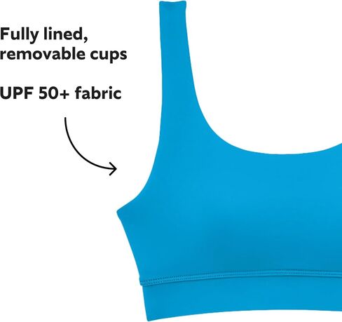 KT Double Scoop Swim Top - Black - Size XXL in Kuwait