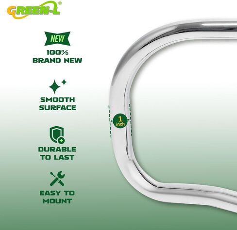 Green-L Chrome 1 "أنبوب الطرق السريعة الخلفية الأنابيب مناسبة لـ Indian Challenger 2021-2024 Chieftain 2014-2024 Roadmaster 2015-2024 in Saudi Arabia