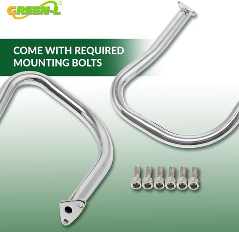 Green-L Chrome 1 "أنبوب الطرق السريعة الخلفية الأنابيب مناسبة لـ Indian Challenger 2021-2024 Chieftain 2014-2024 Roadmaster 2015-2024 in Saudi Arabia