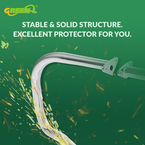 Green-L Chrome 1 "أنبوب الطرق السريعة الخلفية الأنابيب مناسبة لـ Indian Challenger 2021-2024 Chieftain 2014-2024 Roadmaster 2015-2024 in Saudi Arabia