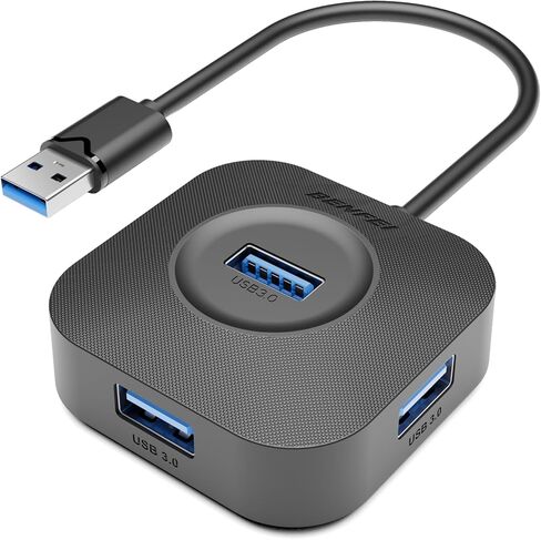 موزع USB C من BENFEI، 4 منافذ USB 3.0 مع نقل بيانات بسرعة 5 جيجابت في الثانية، مقسم USB C لجهاز MacBook من النوع C، Mac Pro، iMac، Surface، XPS، محرك أقراص فلاش، محرك أقراص ثابتة محمول in Kuwait