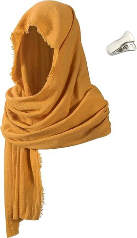 Post Apocalyptic Shawl Scarf for Kids Costume Shaman Cowl Medieval Sash Retro Cloak Cosplay in Kuwait