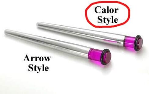 13pc Set ARROW Style of Insertion Taper 18g-00g (1mm-10mm) Expanders Lobe Expansion in Saudi Arabia