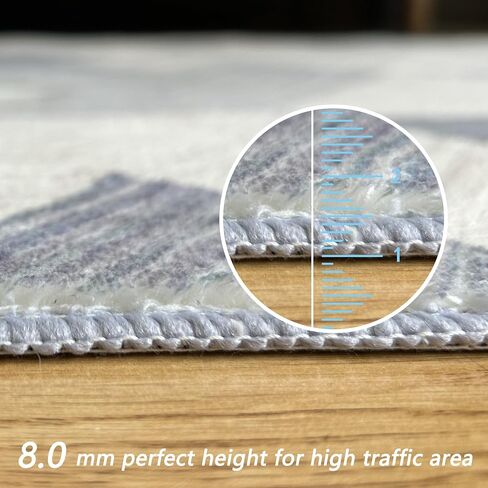 JV Home Runner Rud Arrow Gray 2 'x 7' Area Rug Prucwway Soft Indoor Respible Rugs anti slip | رقيقة | ناعمة داخلية هندسية سجاد عداء لهجة Tapis Kitchen Mat Carpet Runner للدخول ، غرفة النوم in Saudi Arabia
