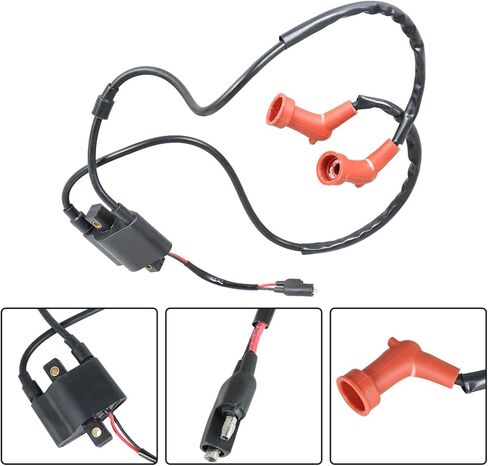 Labwork Ignition Coil Spark Slop and Cap Placeming for Polaris Sportsman 600 700 Sportsman MV7 2004-2006 4010898 4010526 in Saudi Arabia