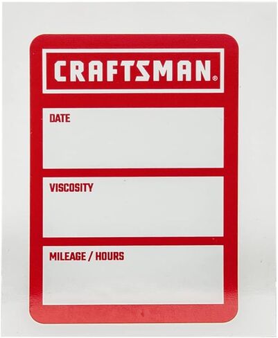 CRAFTSMAN Oil Change Kit Compatible with Honda TRX420FE/FM TRX420TE/TM TRX500FE 3 Qt 10W-40 Full Synthetic - In The Kit: 3 Quarts of Oil, 1 Filter, 1 Crush Washer, 1 Oil Change Sticker (CMXOKLT400178) in Saudi Arabia
