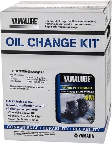 New Yamaha OEM LUB-MRNMR-KT-10 F150 10W30 OIL CHAN LUBMRNMRKT10 in Saudi Arabia